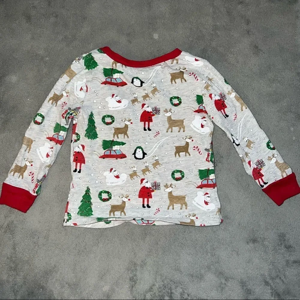 mudpie 9-12M Unisex Christmas Holiday Pajamas